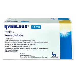 RYBELSUS 14 MG ( SEMAGLUTIDE ) 30 ORAL USE TABLETS